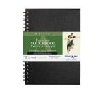 Delta Series carnet spiralé 25F 17,8x25,4cm 270g - Ivoire