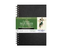 Delta Series carnet spiralé 25F 17,8x25,4cm 270g - Ivoire