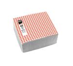 Paquet de 40 serviettes micro-gaufrées ouate décorées 2 plis - 38x40 cm