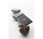 Bloc Pocket Rhodia 7,5x12 cm ligné - Noir