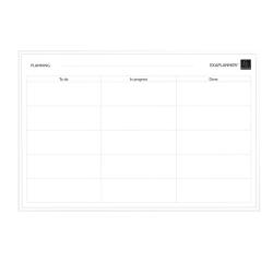 Exaplanner Magnetic Wall To Do List 60x90cm