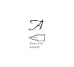 Stylo de calligraphie 1,5mm