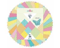 ORIGAMI, Pochette de 60 feuilles 70g/m2 au format 15x15cm - Eté - Multicolore