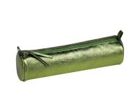 CUIRISÉ - Trousse ronde Ø5,5x22 cm - Vert