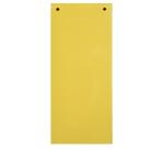 Paquet 100 fiches intercalaires horizontales unies perforées Forever - 105x240mm