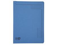 Exacompta Clean'Safe Printed Slip File A4 400gsm (Pack of 5) - Blue