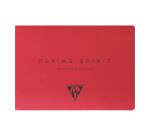 Flying Spirit carnet dos brut 50F A6 90g - Rouge