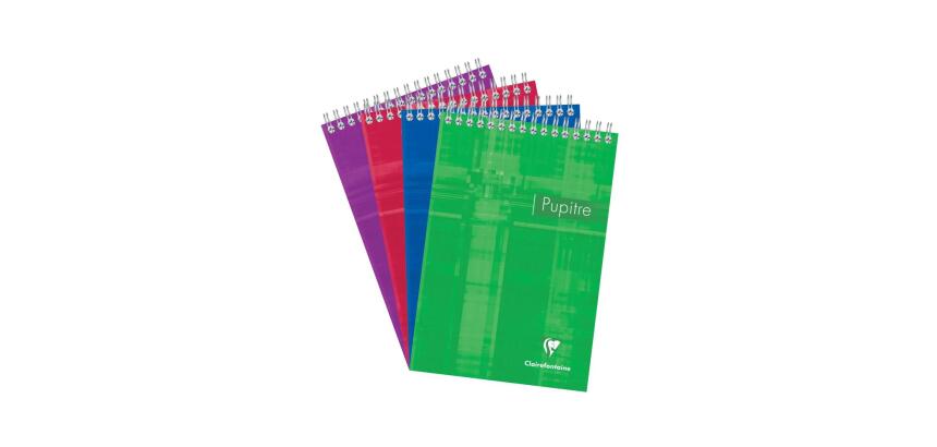 Bloc Pupitre reliure intégrale en-tête A5 160 pages détachables petits carreaux - Assortis