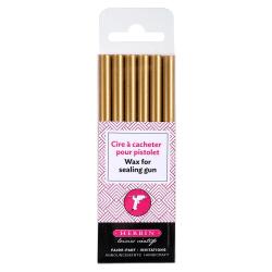 6 Batons de cire pour pistolet