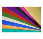 CARTON MÉTALLISÉ, Sachet de 10 feuilles 230g/m2 au format 50x35cm - Assortiment