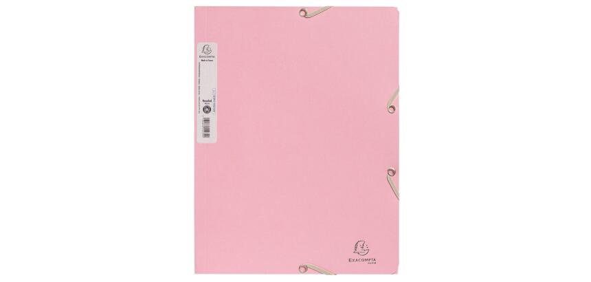 Chemises à élastiques 3 rabats carte recyclée 400g/m2 AutentiK