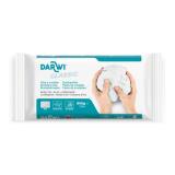 DARWI Pain de 500 g de pâte auto-durcissante CLASSIC blanche - Blanc
