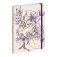Agenda Forum Work & After Floral 10 x 15 cm Journalier Août 2025 à Juillet 2026 - Violet