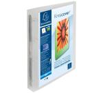 Carpeta Exacompta 4 anillas 30mm polipropileno chromaline 10/10º Krea Cover - A4 maxi - Incoloro