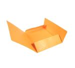 Chemise à élastiques Maxi capacity carte lustrée 425gm2 - A4 - Orange