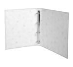 Carpeta Exacompta forrada polipropileno 4 anillas 30mm - A4 - Blanco