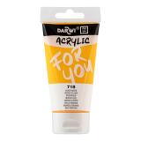 Darwi For You tube de peinture acrylique 75 ml - Jaune indien