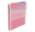 Trieur valisette vertical 6 compartiments Crystal - A4 - Cristal