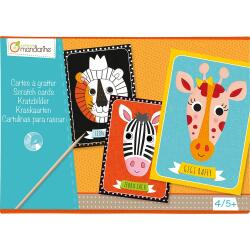 Boîte créative, Cartes à gratter