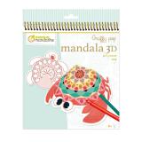 Graffy Pop Mandala 3D, Animaux marins - Multicolore