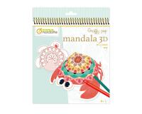 Graffy Pop Mandala 3D, Animaux marins - Multicolore