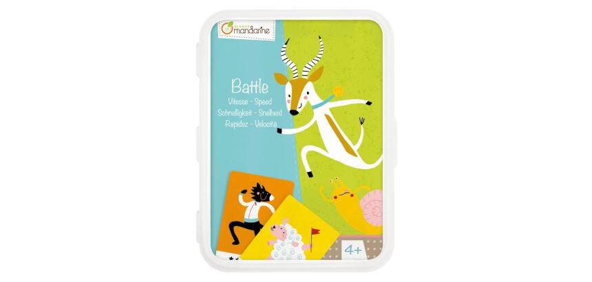 Jeu de cartes Battle vitesse - Multicolore