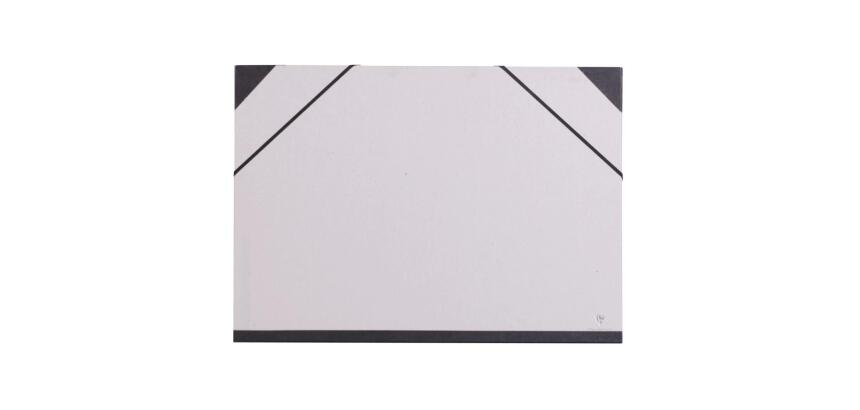 Carton à dessin Brut à élastiques 37x52cm - Gris