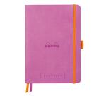 Rhodiarama Goalbook souple A5 240 pages dot papier blanc 90g - Lilas