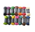 Pelote raphia naturel 50g, ass. 9coul. - Assortiment