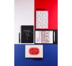 Moulin Rouge, Carnet reliure intégrale A5 14,8x21 cm, 148 pages, ligné, ass.