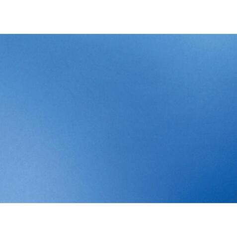 PAPIER COULEUR RECYCLÉ, Paquet de 10 feuilles 270g/m2 sous/film au format 50x65cm - Bleu France