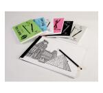 GraF'it bloc agrafé 80F A5 90g - Noir