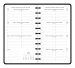 Agenda de poche Eurotime 16S spiralé Forever recyclé 9 x 16 cm Semainier Janvier à décembre 2026