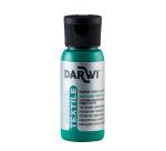DARWI Flacon de 50 ml de Peinture Textile Opaque - Vert sapin