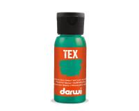 DARWI Flacon de 50 ml de Peinture Textile Opaque - Vert sapin