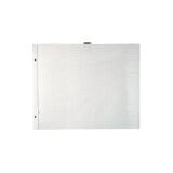 Sachet de 10 Recharges pour album à vis pages blanches - 29x37 cm - Blanc