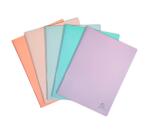Protège-documents en polypropylène semi-rigide Aquarel PP 120 vues - A4 - Couleurs assorties