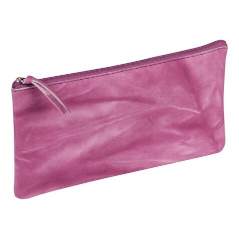 TIE&DYE Trousse plate 22 x 11 cm, rose violine - Rose violine