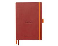 Rhodiarama Goalbook souple A5 240 pages dot papier ivoire 90g - Nacarat