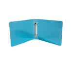 Classeur pour fiches bristol 125x200 2 anneaux 25mm polypropylène Crystal colours