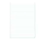Rhodia geniet schrift Colors Azuur 14,8x21 cm - Azuurblauw