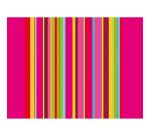 Barquette de 400 sets de table papier gaufré recyclé 80g/m2, Acidulé - Format 30x40cm - Acidulé