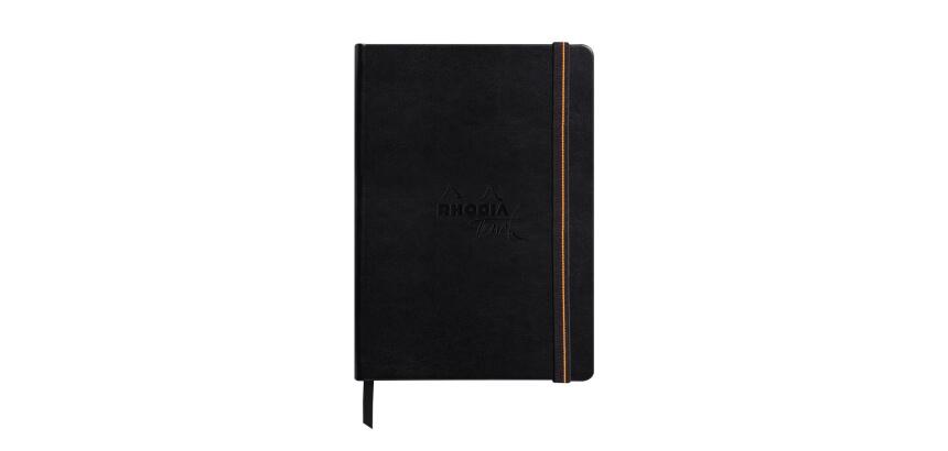 Rhodia Touch Mixed Media Book, papier Paint'On extra-blanc 250g - A5 portrait, 40 pages - Noir