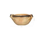 Leather fanny pack 30x16.2 cm - Gold
