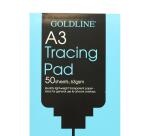 Goldline Calque bloc collé 50F A3 63g