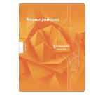 Cahier Travaux Pratiques piqué 7000 24x32 cm 144 pages grands carreaux 70 g + uni 90 g - Assortis
