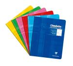 Cahier piqué 17x22 cm 32 pages grands carreaux 3 mm agrandis 12/12 mm - Assortis