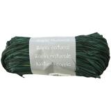 Pelote raphia naturel 50g Vert Sapin - Vert sapin