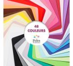 Paquet de 5 cartes simples 82x128mm 210g/m2 - Blanc irisé