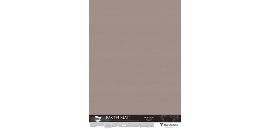 Pastelmat paquet 5F 100x140cm 360g - Gris foncé